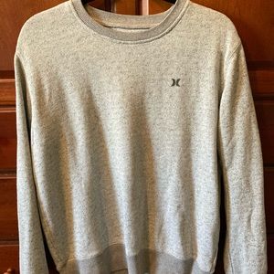 Simple gray Hurley crewneck